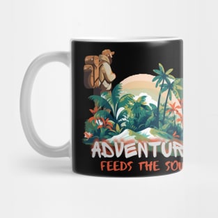Adventure feeds the soul Mug
